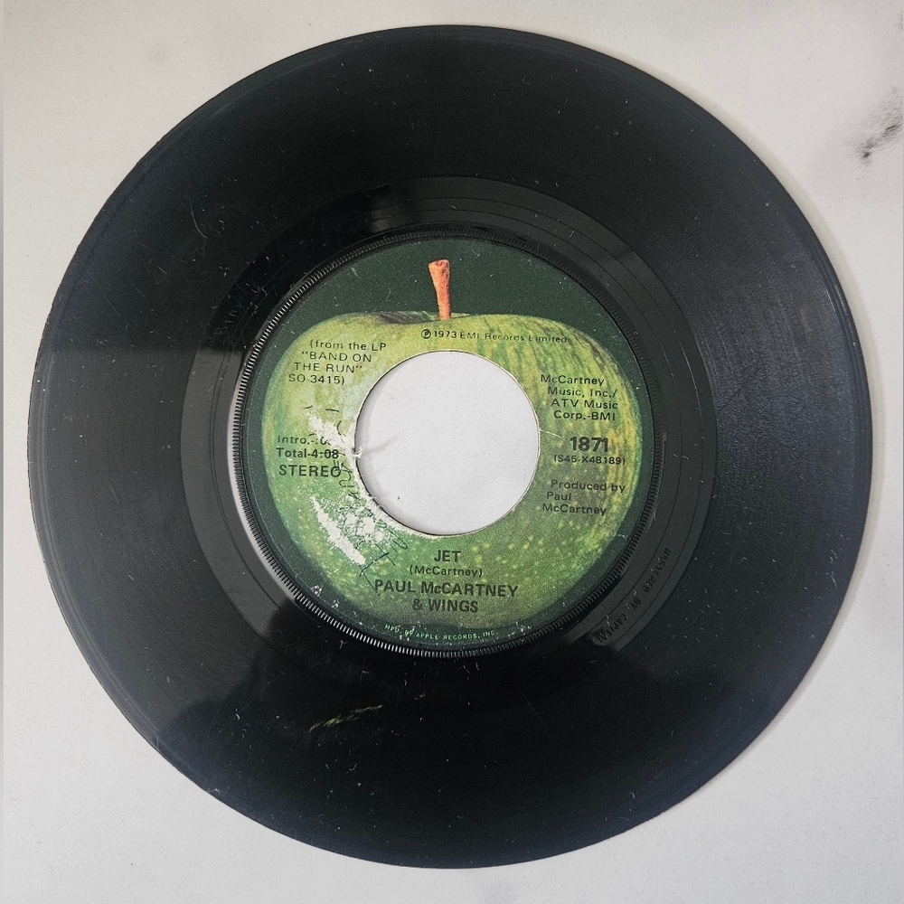 Paul McCartney & Wings 45 Vinyl Record